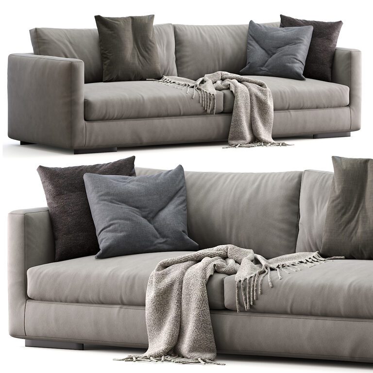 Диван Flexform Magnum (99821), 3d модель 1
