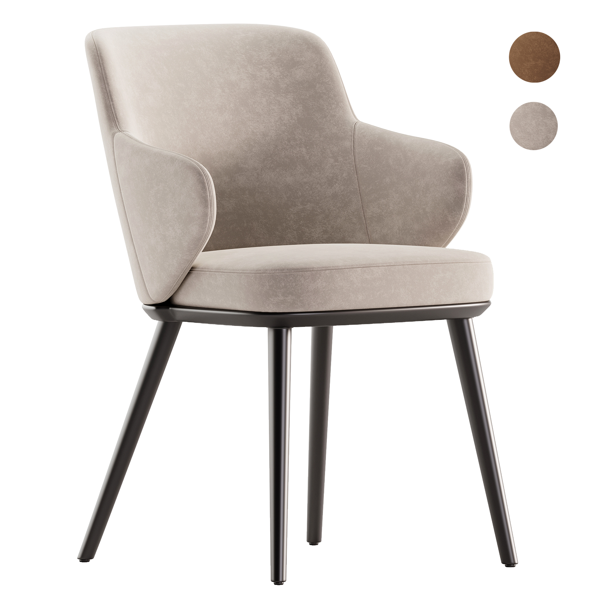 Calligaris Foyer chair (331666) 3D model - Download 3D model