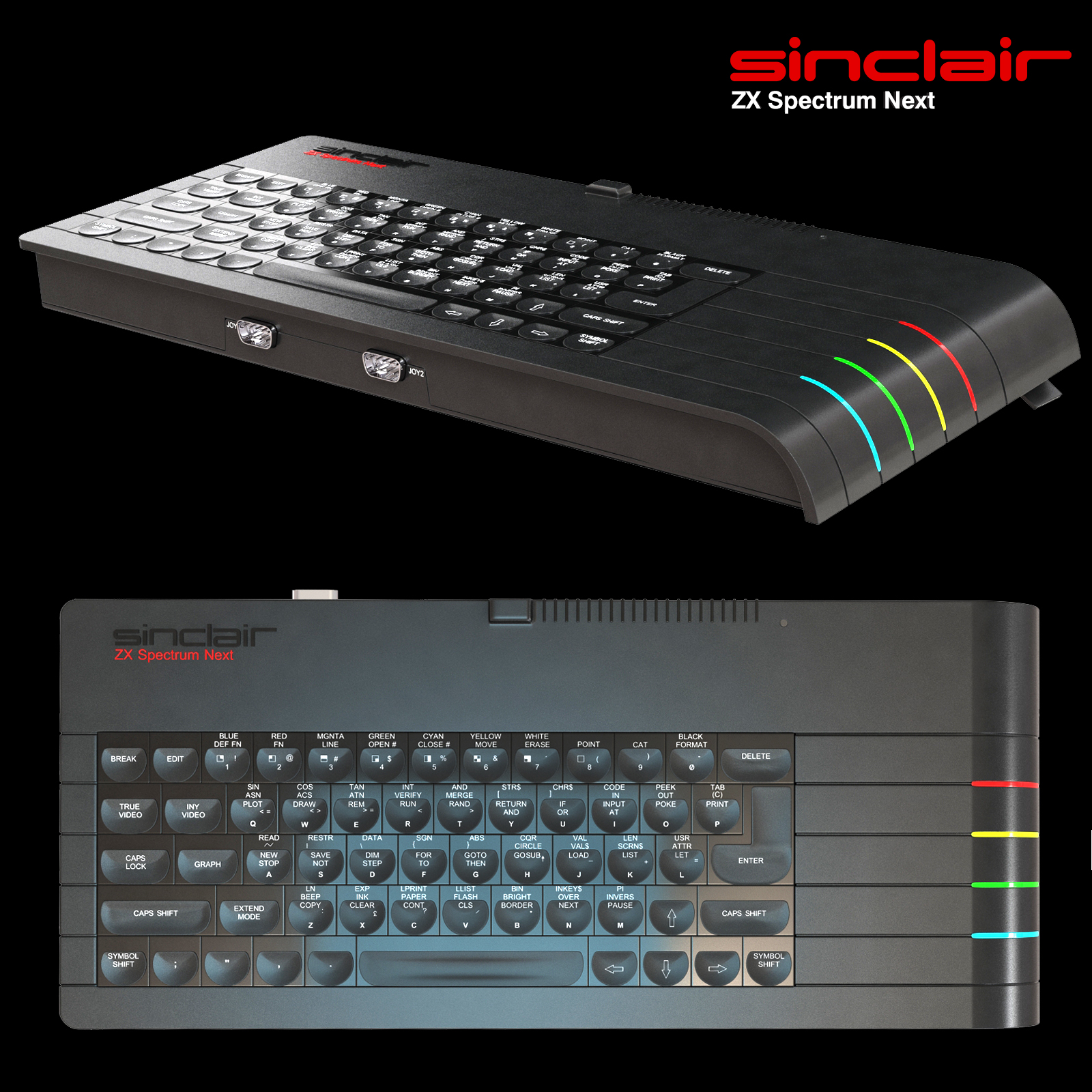 ZX Spectrum Next Sinclair (341271) 3D model - Download 3D model ZX