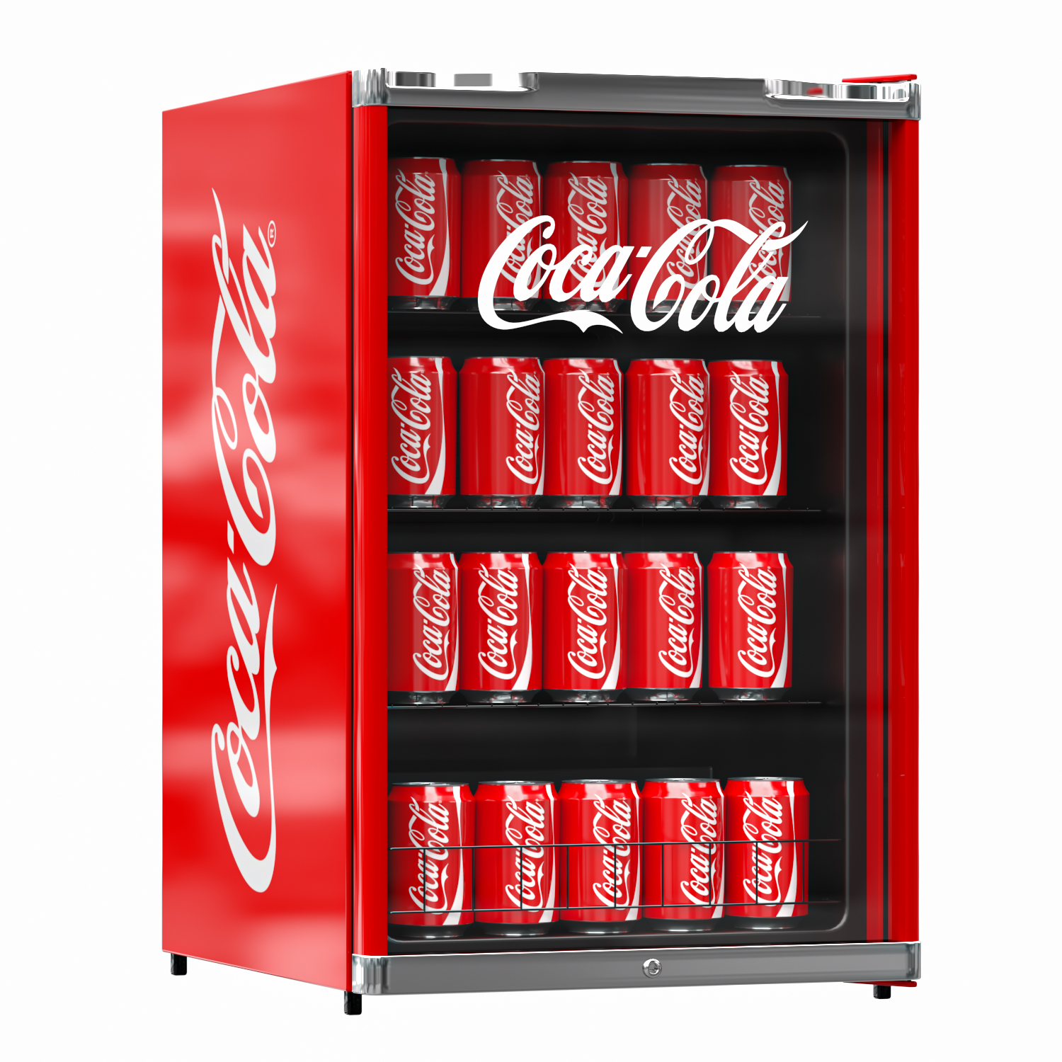 Coca-Cola Beverage Refrigerator - Mini Fridge (343623) 3D model