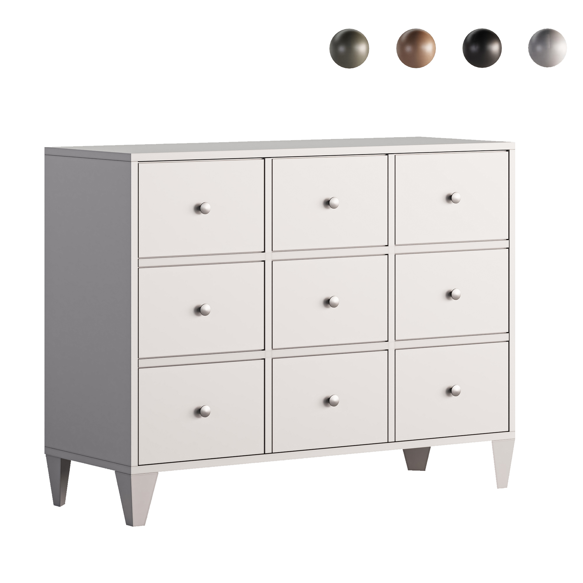 IKEA BRYGGJA cupboard (380384) 3D model - Download 3D model IKEA