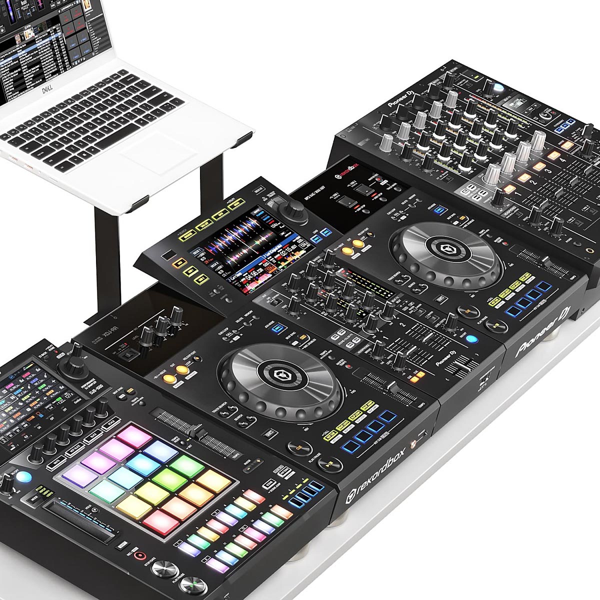 PIONEER DJ professional all-in-one DJ system XDJ-XZ (386369) 3D