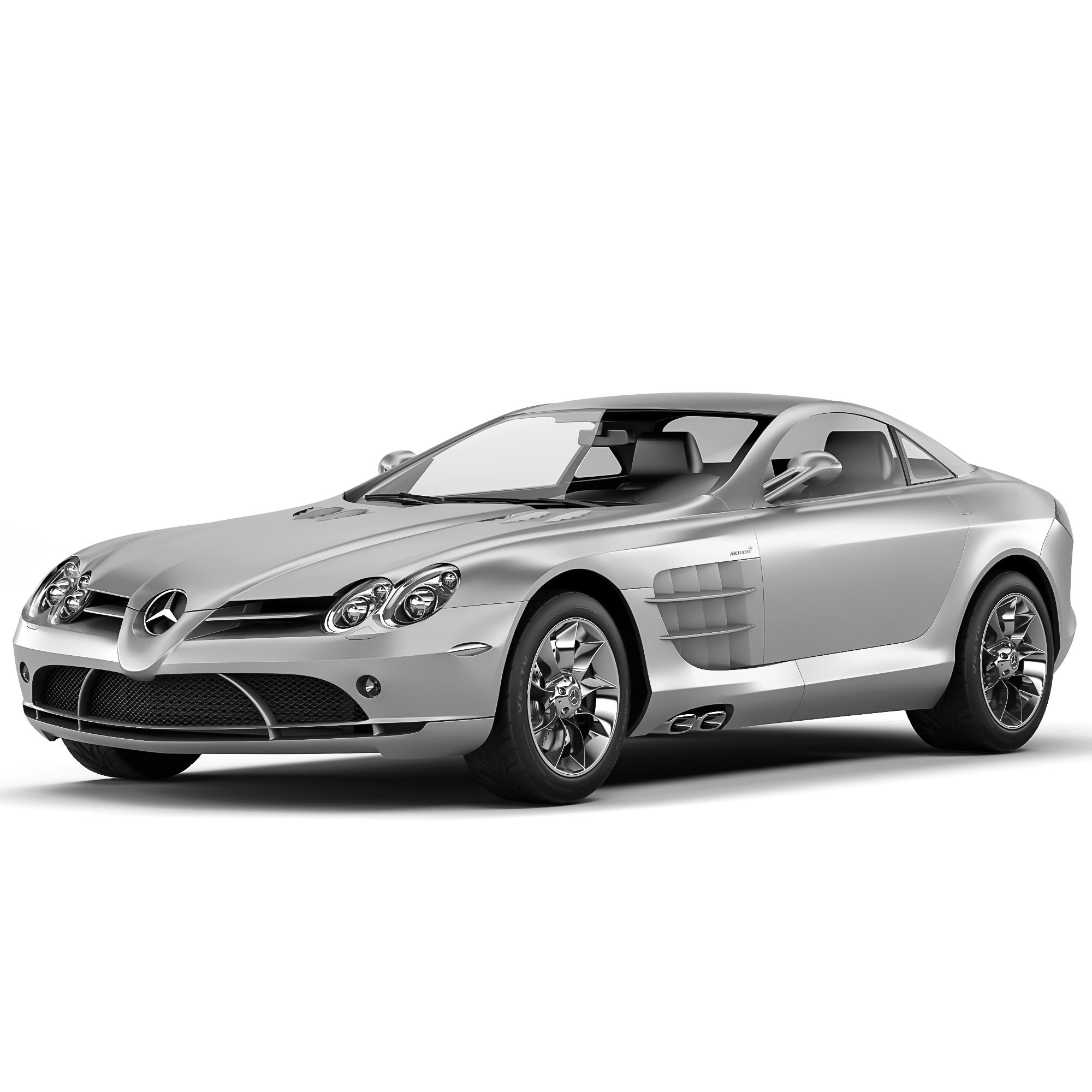 Mercedes-Benz SLR McLaren 2004 car (388038) 3D model - Download 3D