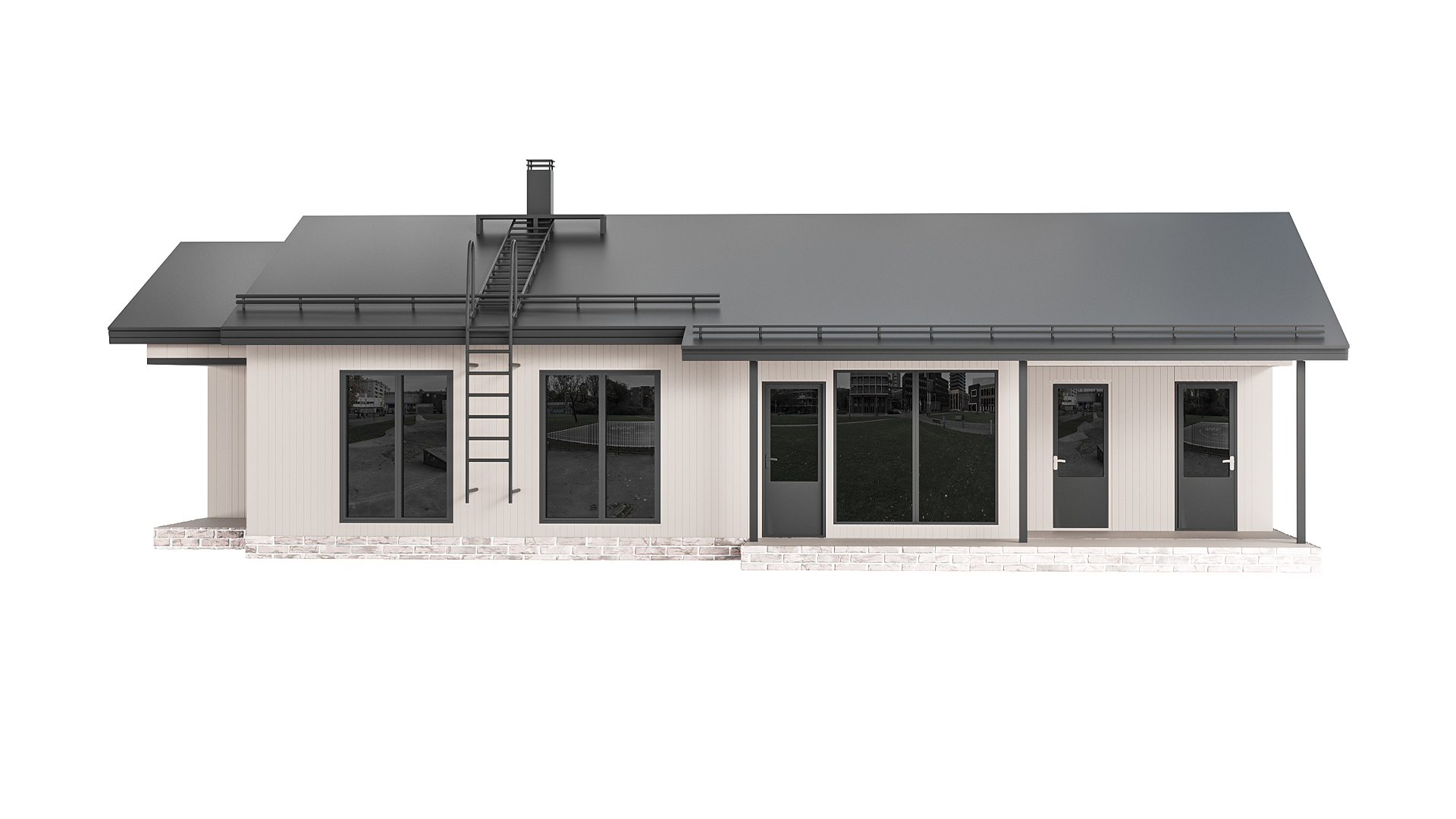 Home Design 22 For Exterior (388851) 3D model - Download 3D model