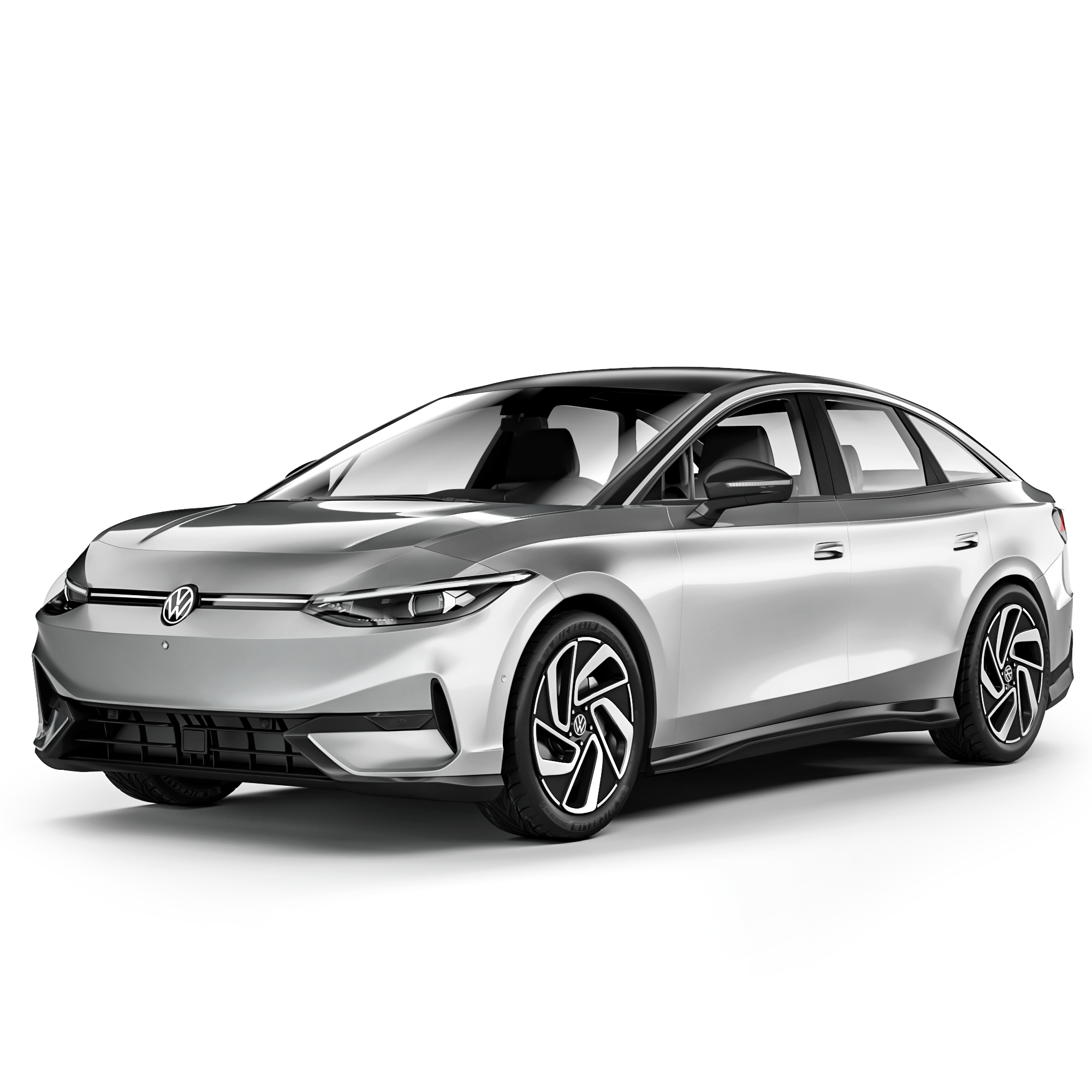 Volkswagen ID.7 2024 car (390848) 3D model - Download 3D model