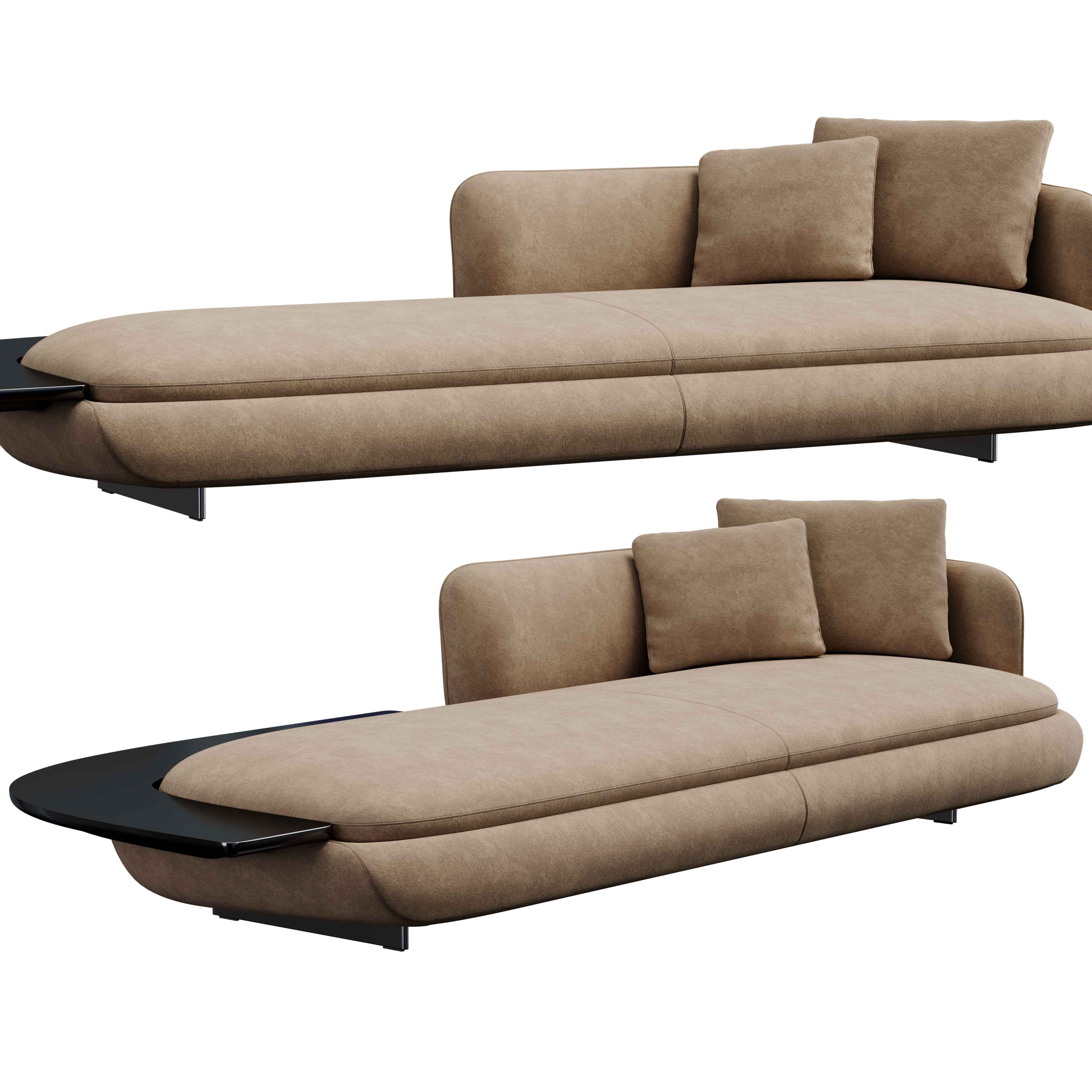 Vivienne Sofa By Minotti (393415) 3D model - Download 3D model