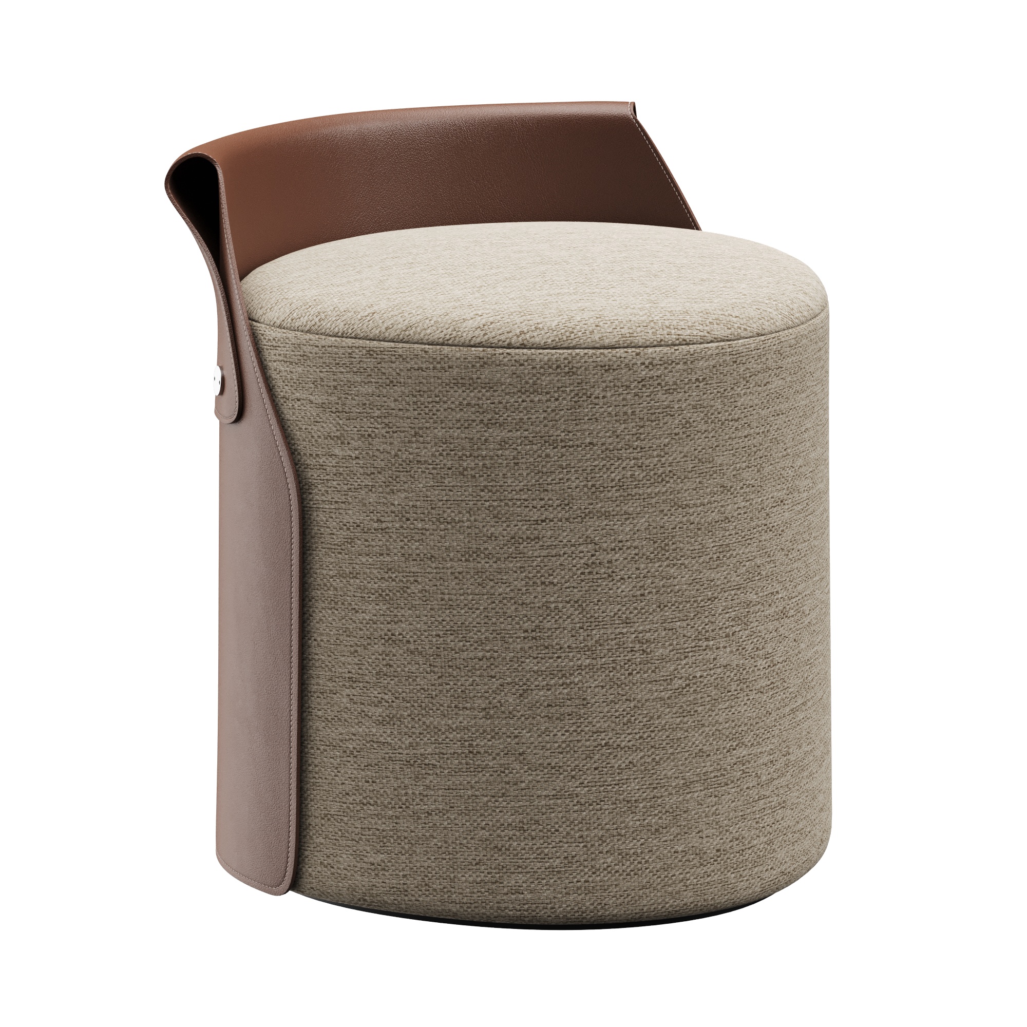 Flexform Ozzy Ottoman (402323) 3D model - Download 3D model